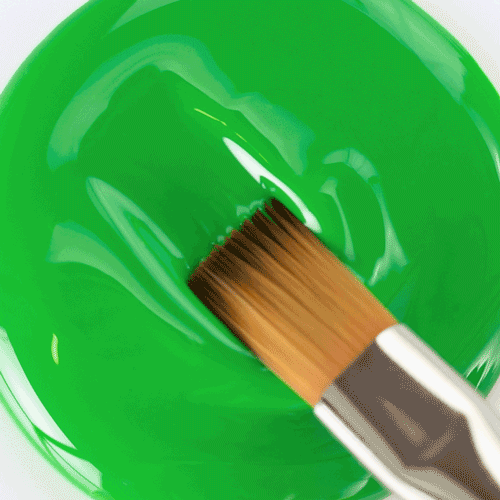 Prisma Gel Painting – Graffiti Green
