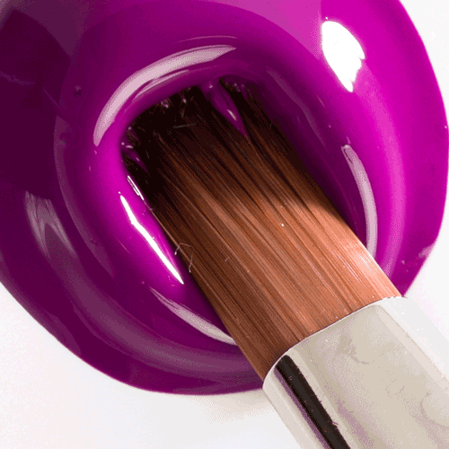 Prisma Gel Painting – Mulberry