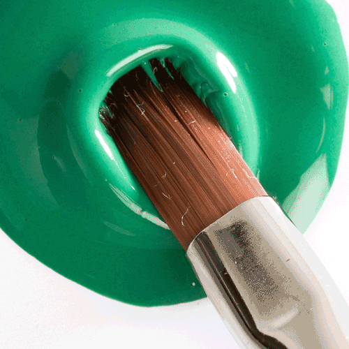 Prisma Gel Painting – Greenberry