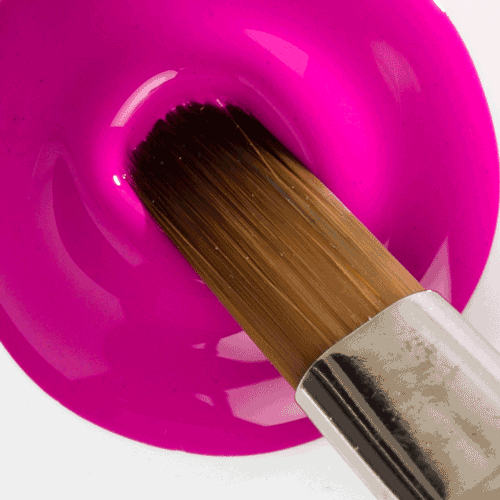 Prisma Gel Painting – Pink