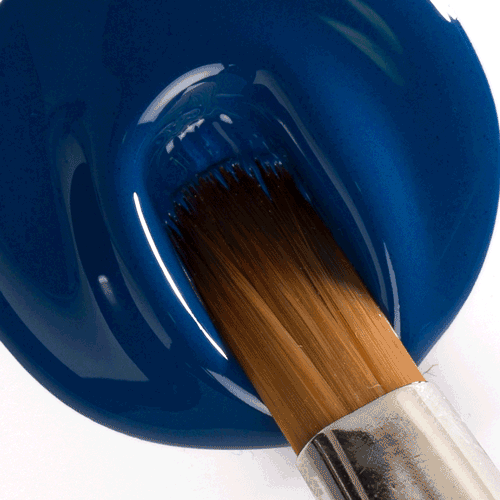 Prisma Gel Painting – Blue