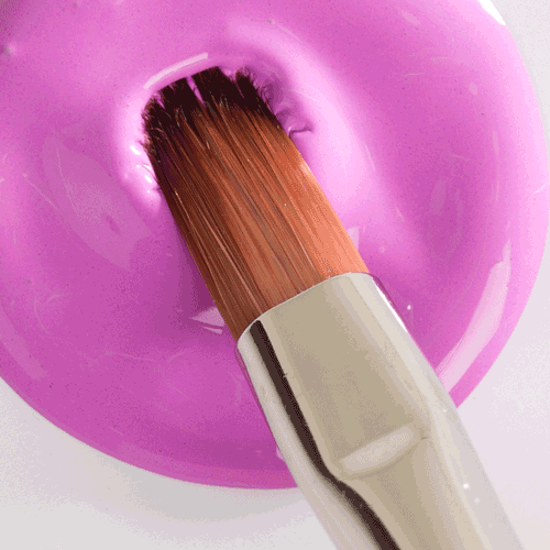 Prisma Gel Painting – Pastel Lilac