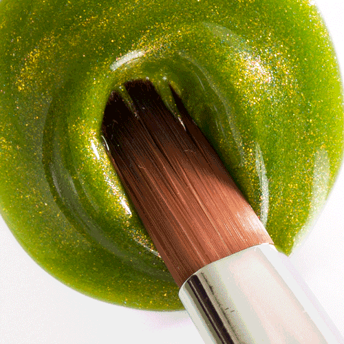 Prisma Color Gel – Metallic Lime Green