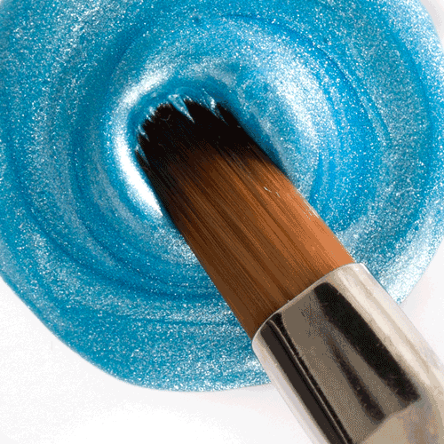 Prisma Color Gel – Metallic Baby Blue