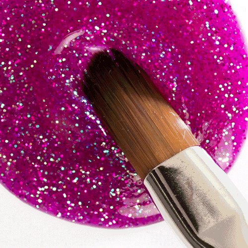 Prisma Color Gel – Glitter Fucsia Prisma Color Gel – Glitter Fucsia
